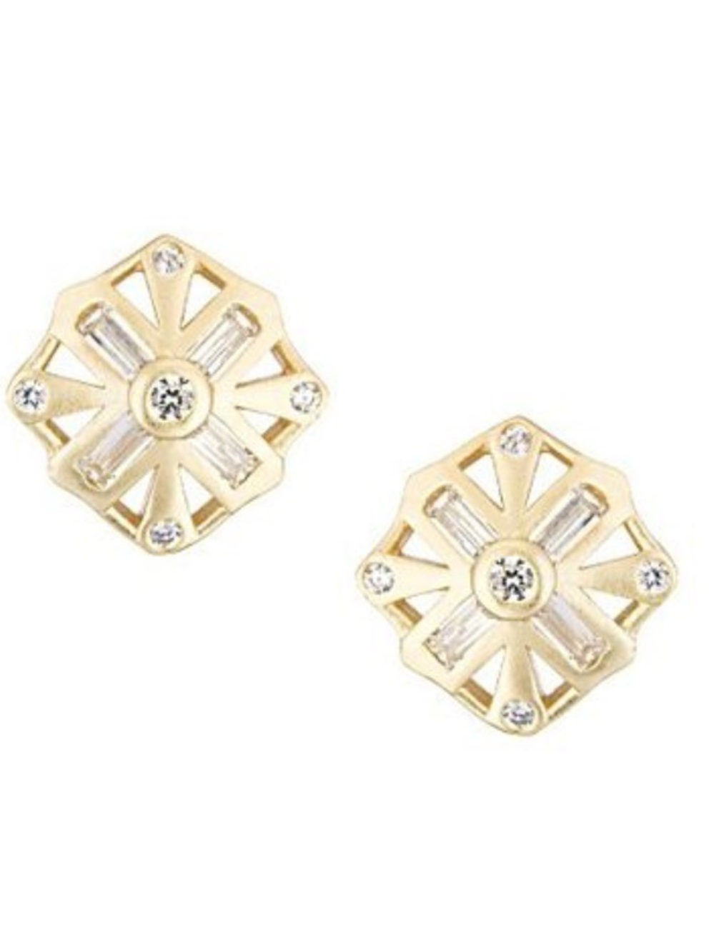 Kendra Scott MADDIE Stud Earrings Rose Gold. Nwt